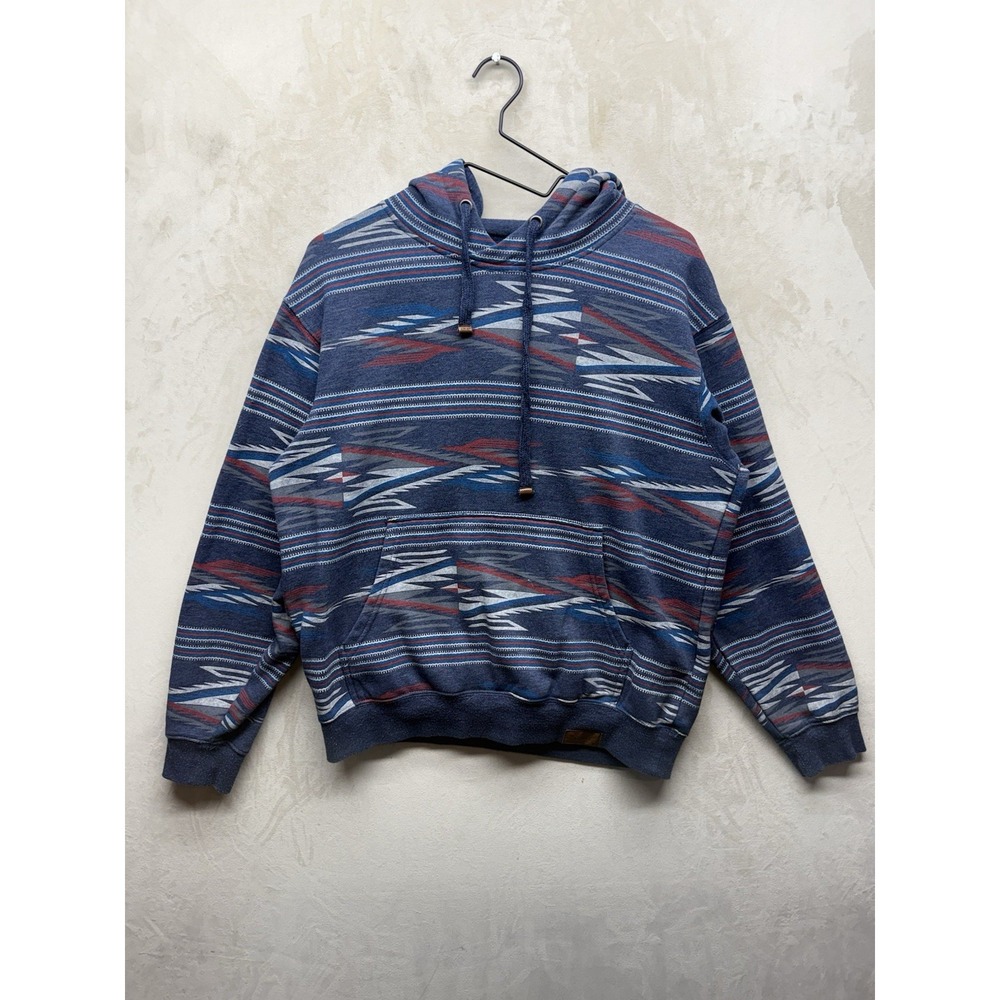 Ariat Chimayo Collection Pullover Hoodie Southwestern Aztec Print Mens Large